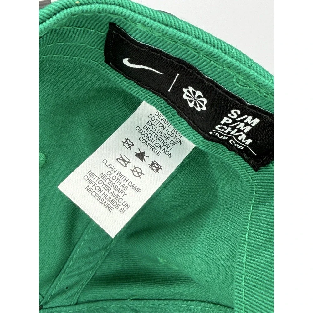 Nike Club Cap IO8275-365 Malachite Green Golf Hat Adjustable Strap S/M Unisex